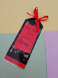 CRAFTY WHODUNNIT THEMED BOOKMARK